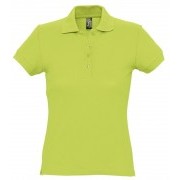 Рубашка поло женская PASSION 170, зеленое яблоко