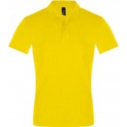 Рубашка поло мужская PERFECT MEN 180 желтая
