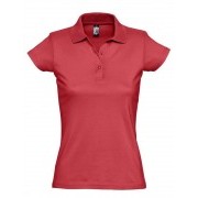 Рубашка поло женская Prescott women 170, красная