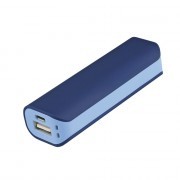 Внешний аккумулятор, Aster PB, 2000 mAh, пластик, 90х30х21 мм, синий/голубой, транзитная упаковка
