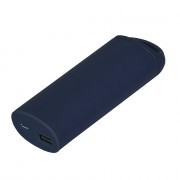 Внешний аккумулятор, Travel Max PB, 4000 mAh, пластик, покрытие-soft touch, 92х46х23 мм, синий, транзитная упаковка