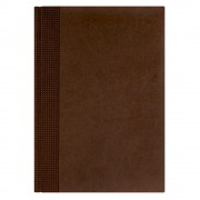 Недатированный ежедневник VELVET 650U (5451) 145x205 мм коричневый