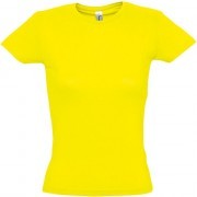 Футболка женская MISS 150, желтая (лимонная)