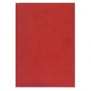 Недатированный ежедневник PORTLAND 650U (5451) 145x205 мм красный, кремовый блок, золоченый срез, до 2023 г.